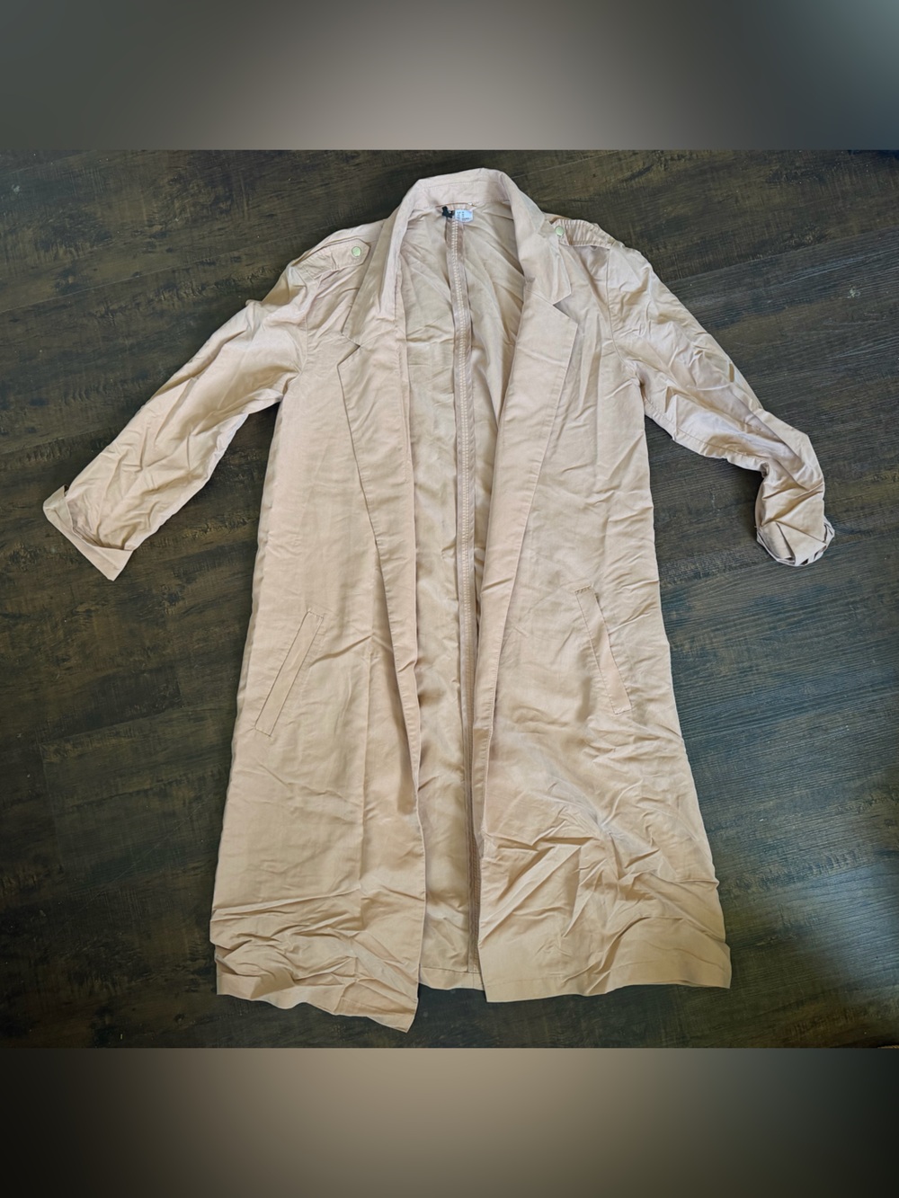 H&M Long lightweight blazer - Beige